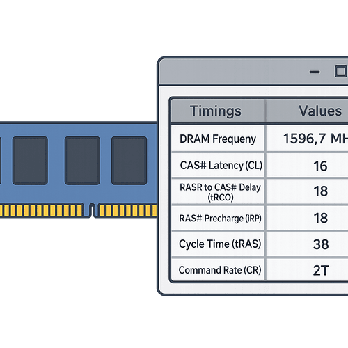 Как читать тайминги памяти в CPU-Z и почему это важно